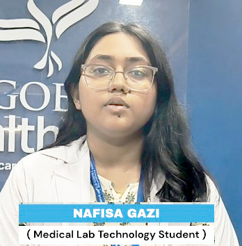 Gd Goenka Healthcare Academy Kolkata Student Nafisa Gazi